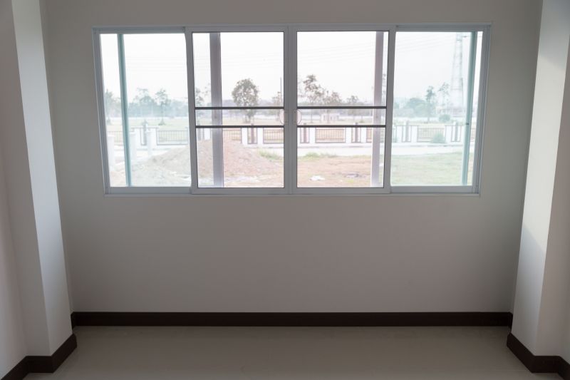 Sliding Windows on a Home Facade